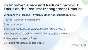 Review our research on Reduce Shadow IT With a Service Request Catalog Reduce Shadow IT With a Service Request Catalog preview picture