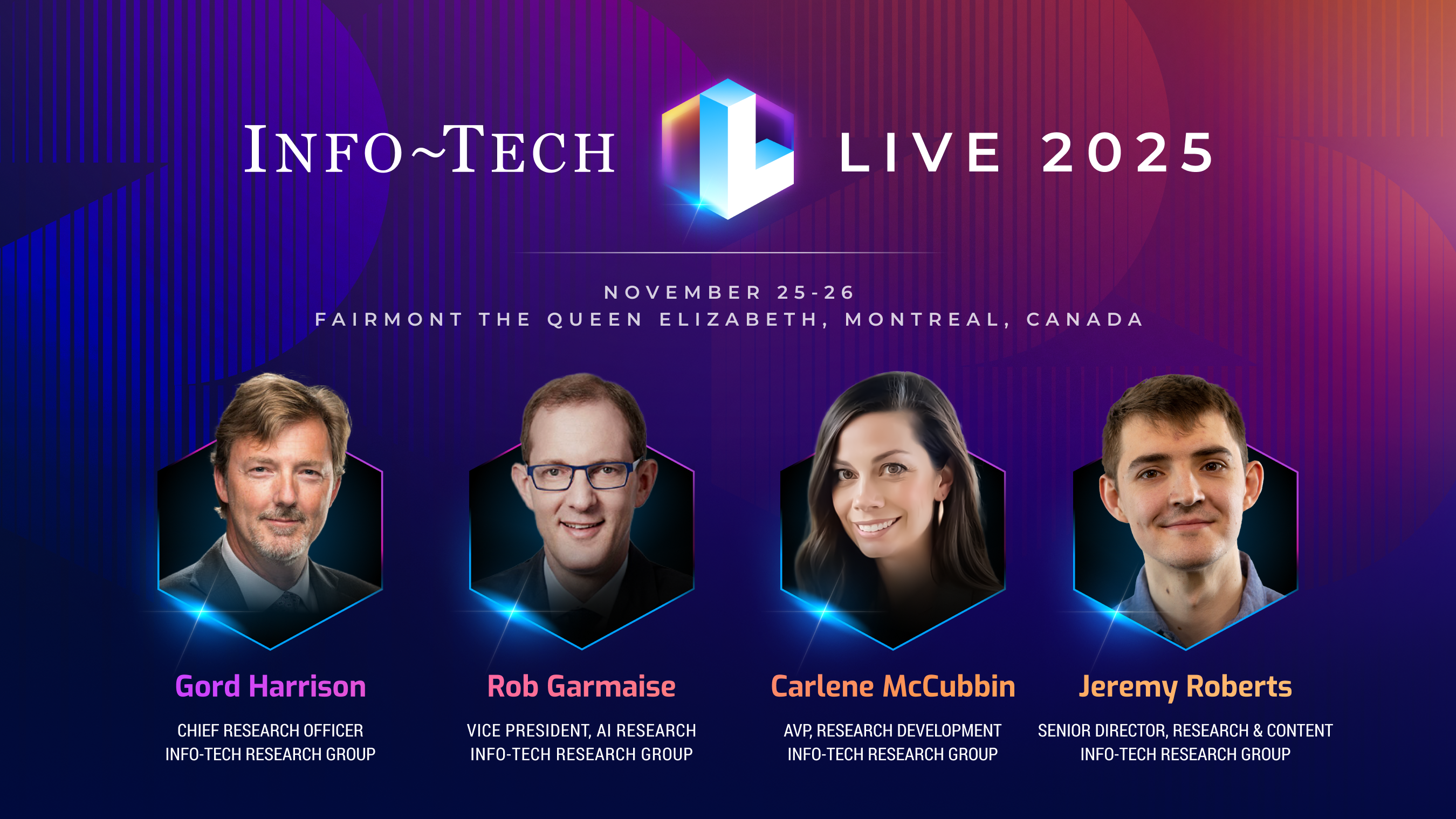 thumbnail for AI, Leadership, and Data Among Key Topics as First Info-Tech LIVE 2025 in Montreal Speakers Revealed