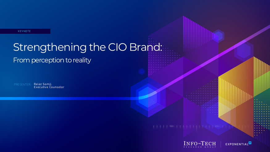 Review our research on Strengthening the CIO Brand: From Perception to Reality Strengthening the CIO Brand: From Perception to Reality visualization